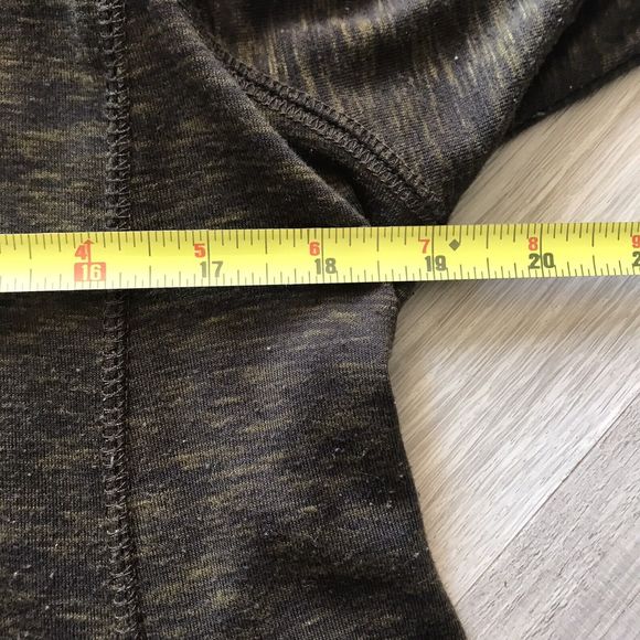 Saturday Sunday Anthropologie Dress Long Sleeve Cowel Neck Boho Granny Crochet M - Picture 9 of 10